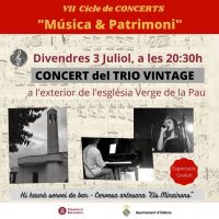 Òdena organitza a partir del juliol el VII Cicle de concerts &#039;Música i patrimoni&#039;