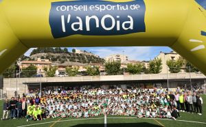 Òdena inaugura la nova gespa de l’Estadi Municipal La Sort, coincidint amb la presentació d’equips del CE Òdena i UD Rebrot