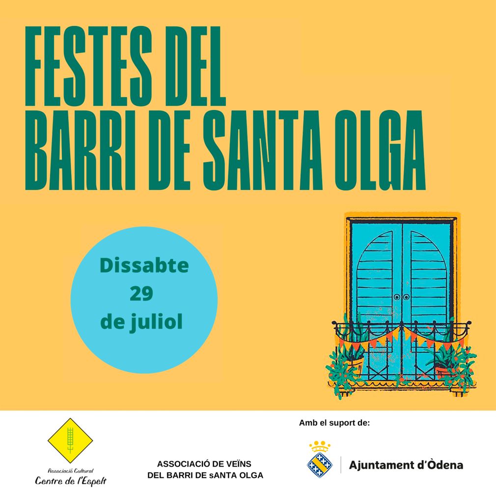 Les festes de barri de Santa Olga arriben dissabte 29 de juliol