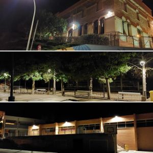 Òdena millora la il·luminació de les zones del teatre i l’escola per evitar-hi l’incivisme