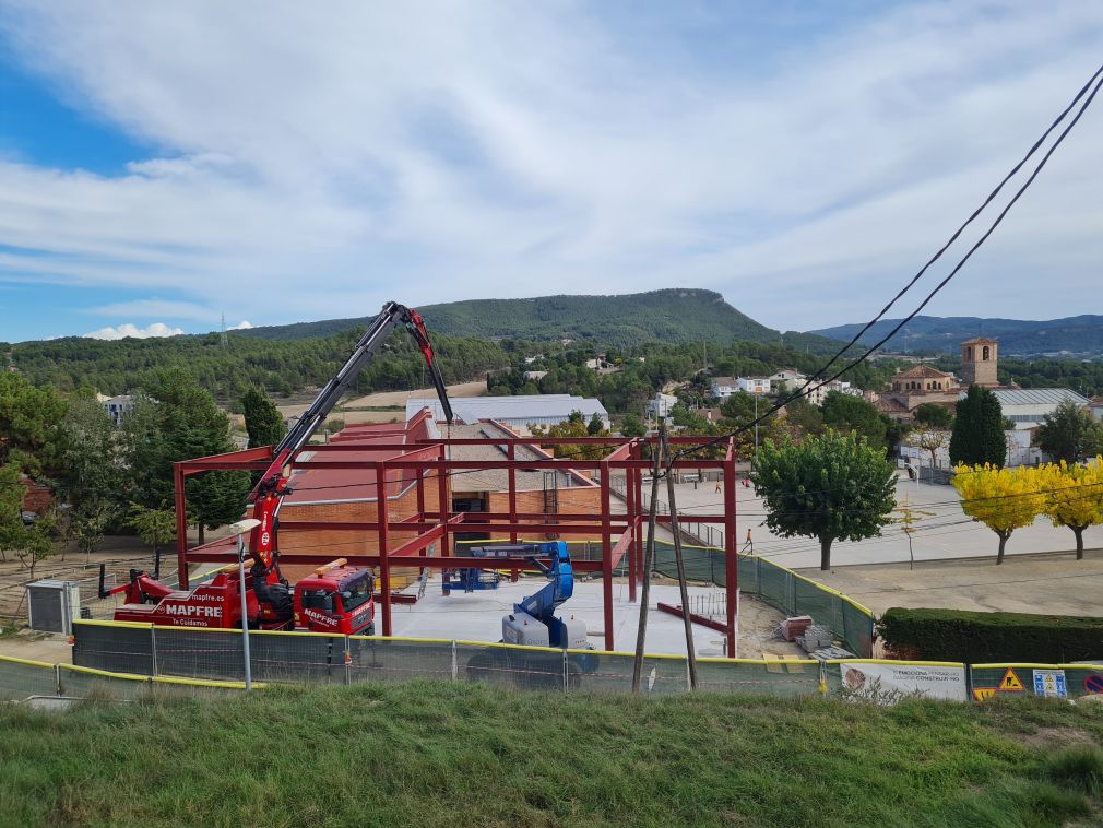 Obres de l&#039;institut-escola castell d&#039;odena