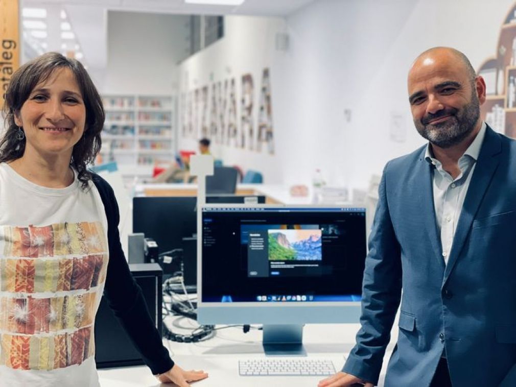 L&#039;ajuntament cedeix un iMac a la biblioteca