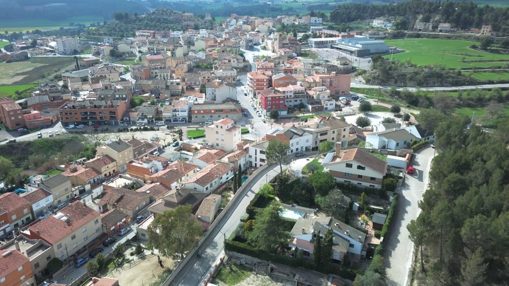 vista drone d&#039;Òdena