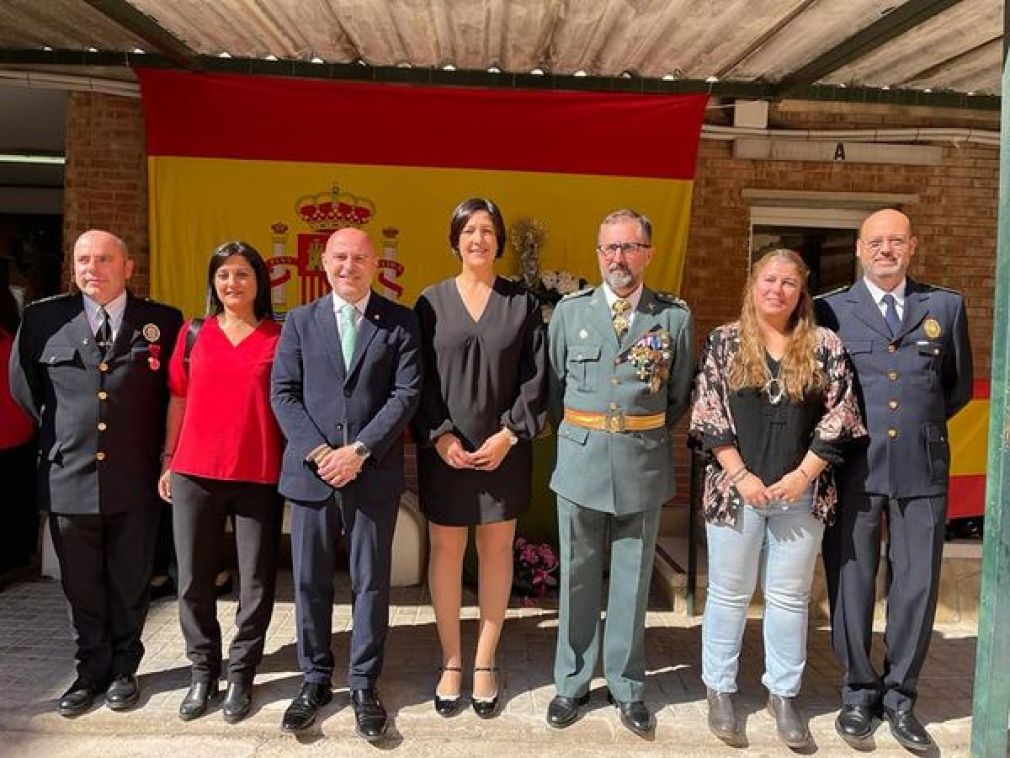 Presencia odenenca en l&#039;acte del 12-O de la guardia civil d&#039;igualada