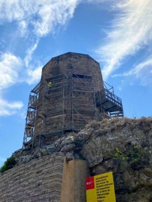 S’inicien les obres de la Torre de l’Homenatge del Castell d’Òdena