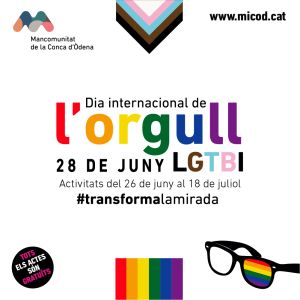 La Conca d’Òdena es prepara pel 28J amb una desena d’activitats sota el lema “transforma la mirada”