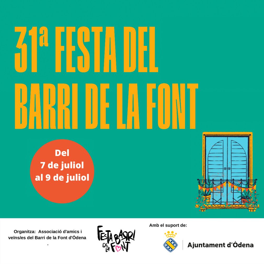 Arriba la 31a Festa del Barri de la Font d’Òdena